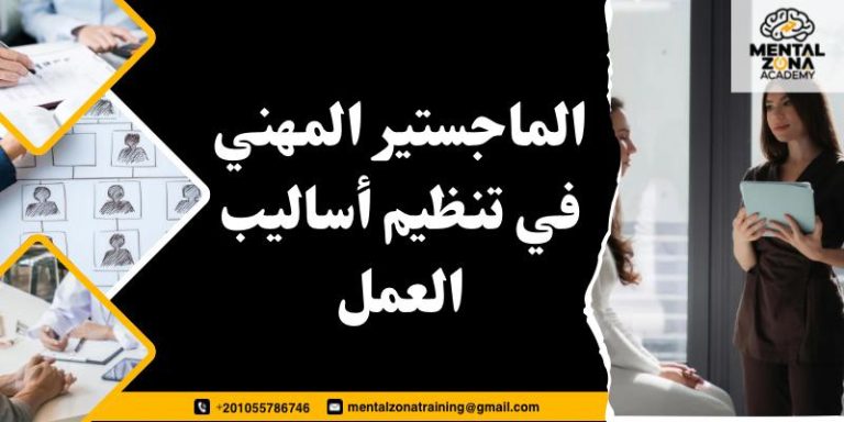 الماجستير المهني في تنظيم أساليب العمل